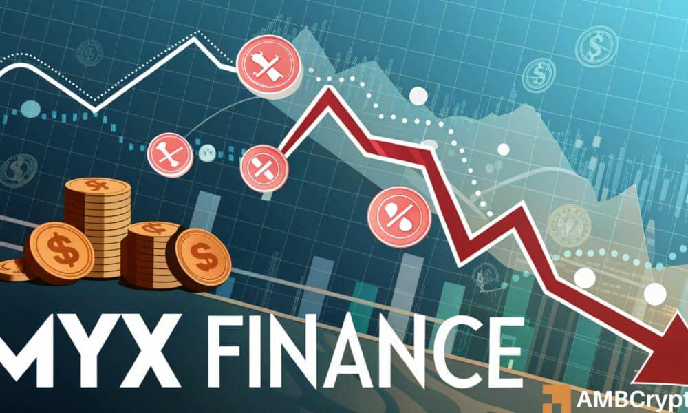 MYX Finance 下跌 33%，但 TVL 达到 2760 万美元 ATH – 原因分析